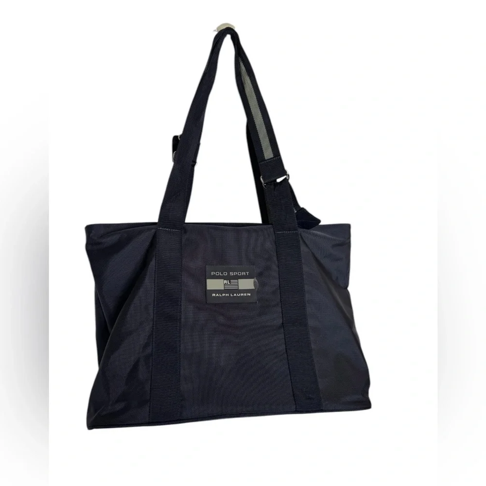 Polo Sport Ralph Lauren Navy Unisex X-Large Tote NWOT